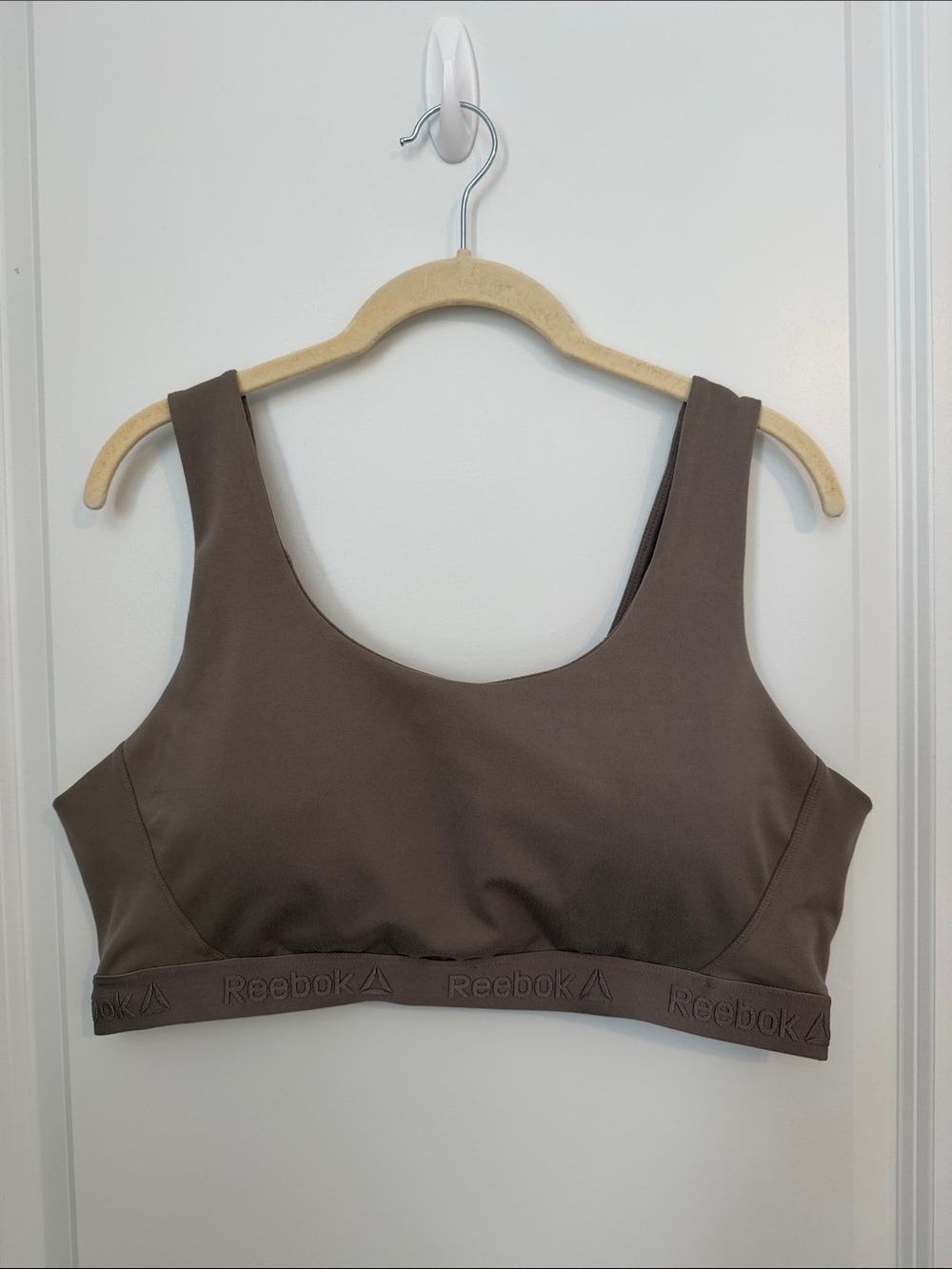 Reebok Sports Bra XXL Brown Medium Support Athletic Bra